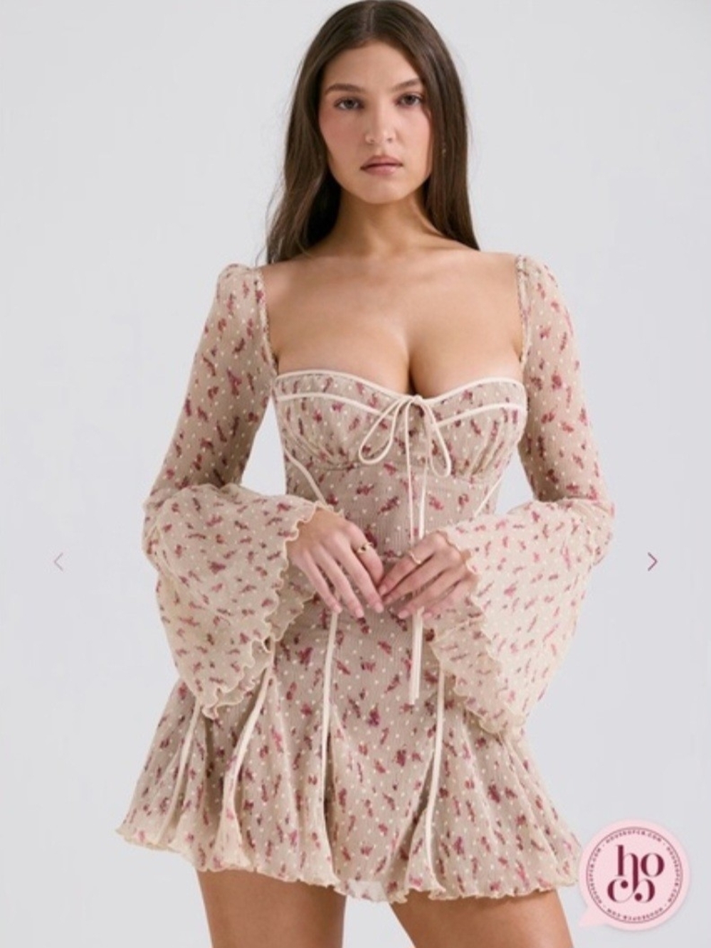 House Of CB Analissa Corset Dress Size Medium, Regular Cup, Regular Length